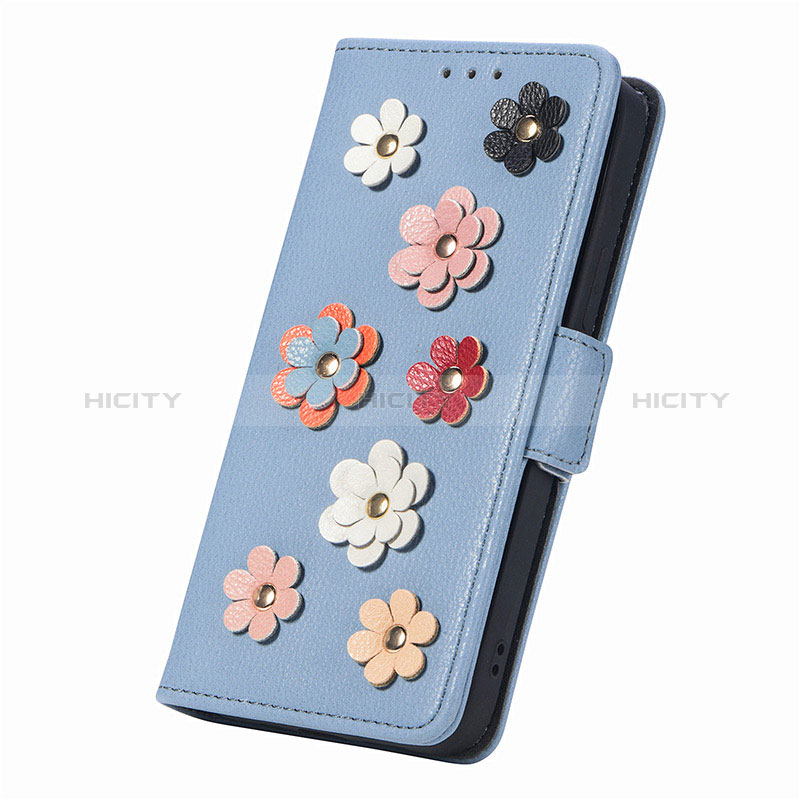 Funda de Cuero Cartera con Soporte Flores Carcasa S02D para Huawei Honor Magic4 Lite 5G