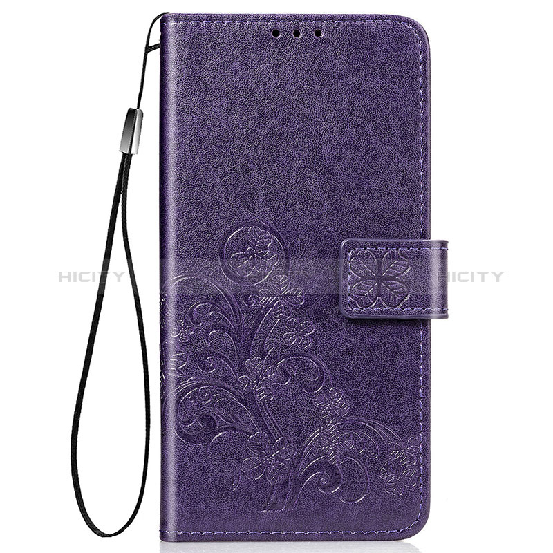 Funda de Cuero Cartera con Soporte Flores Carcasa S03D para Huawei P40 Lite 5G