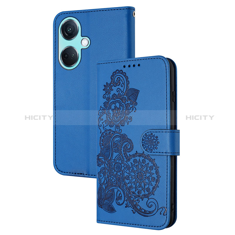 Funda de Cuero Cartera con Soporte Flores Carcasa Y01X para Oppo K11 5G