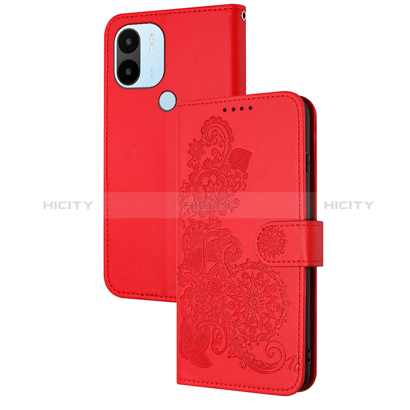 Funda de Cuero Cartera con Soporte Flores Carcasa Y01X para Xiaomi Redmi A1 Plus