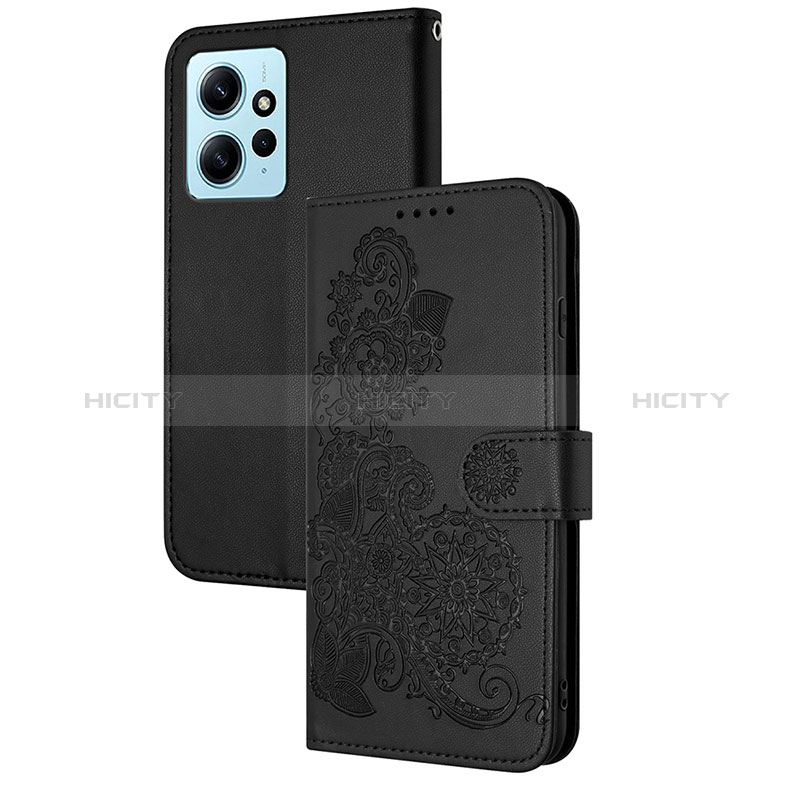 Funda de Cuero Cartera con Soporte Flores Carcasa Y01X para Xiaomi Redmi Note 12 4G