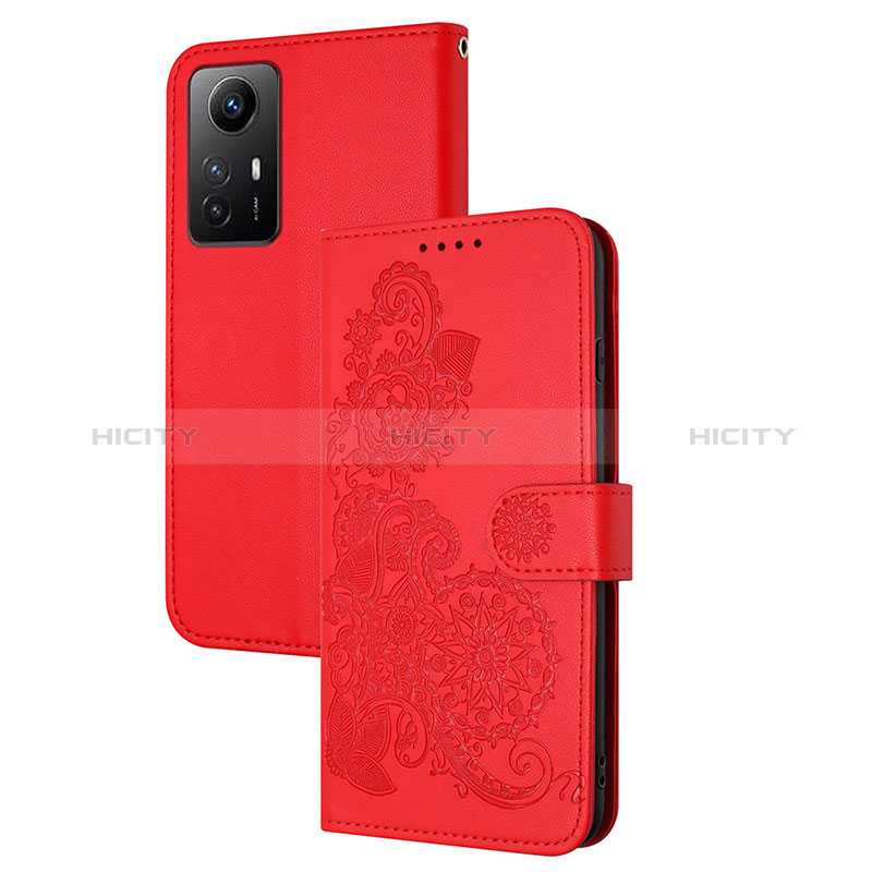 Funda de Cuero Cartera con Soporte Flores Carcasa Y01X para Xiaomi Redmi Note 12S