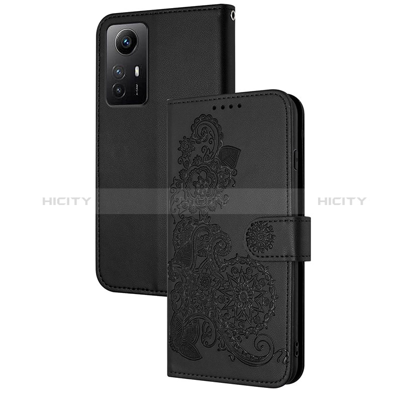 Funda de Cuero Cartera con Soporte Flores Carcasa Y01X para Xiaomi Redmi Note 12S