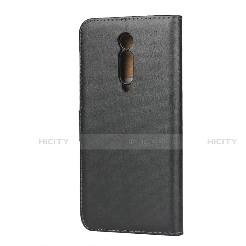 Funda de Cuero Cartera con Soporte K01 para Xiaomi Mi 9T Negro