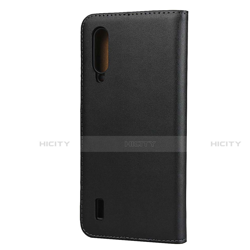 Funda de Cuero Cartera con Soporte K01 para Xiaomi Mi A3 Negro