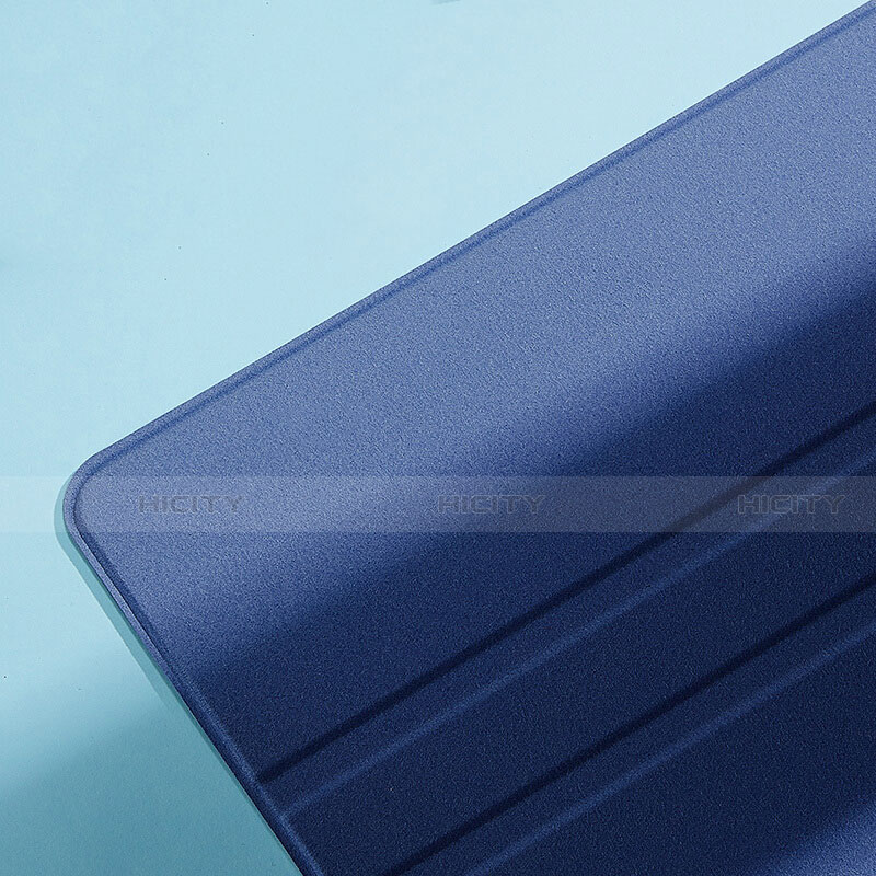 Funda de Cuero Cartera con Soporte L01 para Apple iPad Pro 11 (2021) Azul