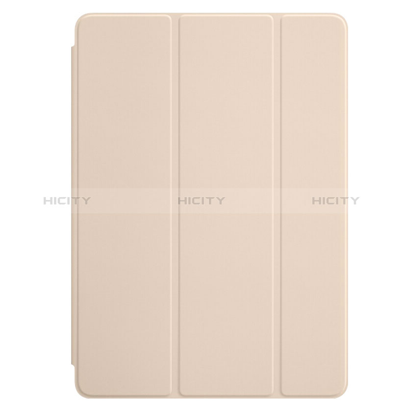 Funda de Cuero Cartera con Soporte L01 para Apple New iPad 9.7 (2018) Oro