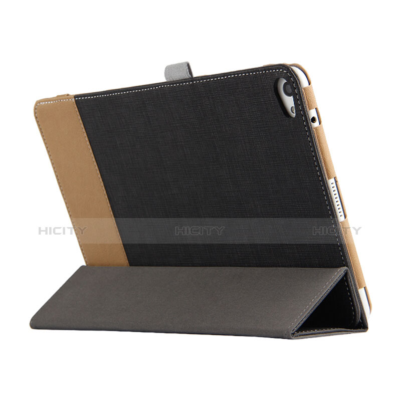 Funda de Cuero Cartera con Soporte L01 para Huawei MediaPad M2 10.1 FDR-A03L FDR-A01W Negro