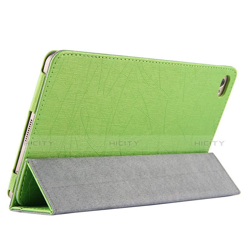 Funda de Cuero Cartera con Soporte L01 para Huawei Mediapad M2 8 M2-801w M2-803L M2-802L Verde