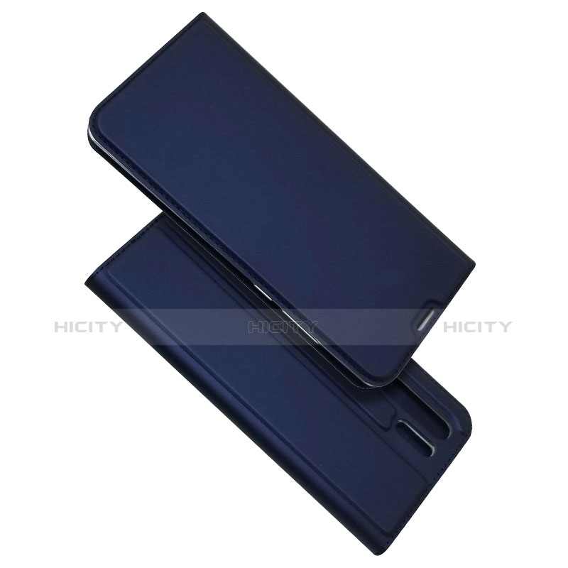 Funda de Cuero Cartera con Soporte L01 para Huawei P30 Pro New Edition Azul