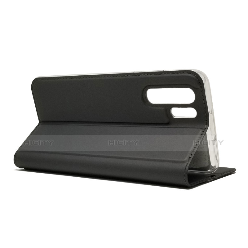 Funda de Cuero Cartera con Soporte L01 para Huawei P30 Pro New Edition Negro