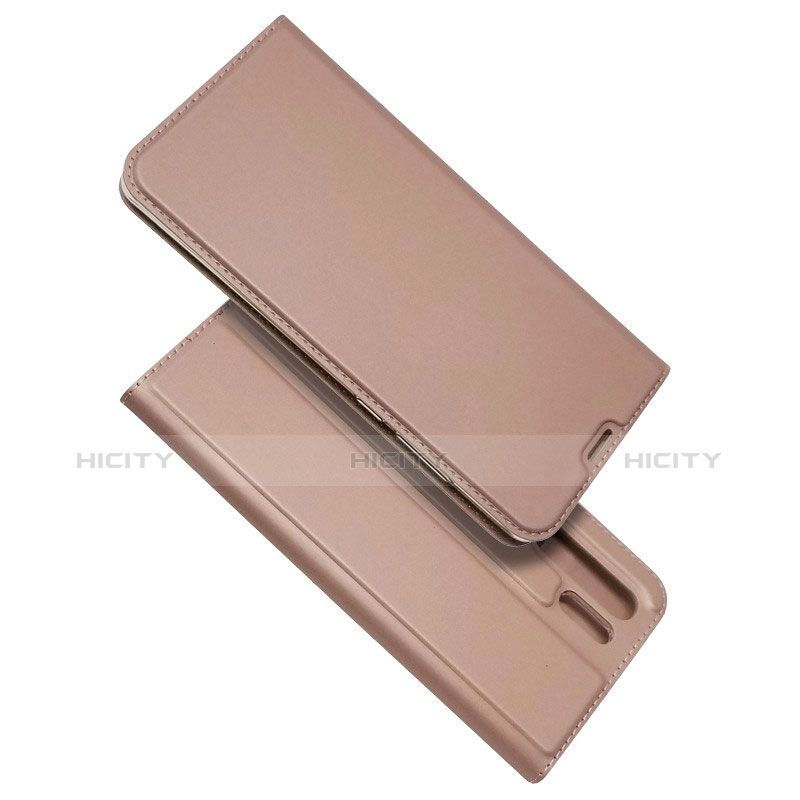 Funda de Cuero Cartera con Soporte L01 para Huawei P30 Pro New Edition Oro Rosa