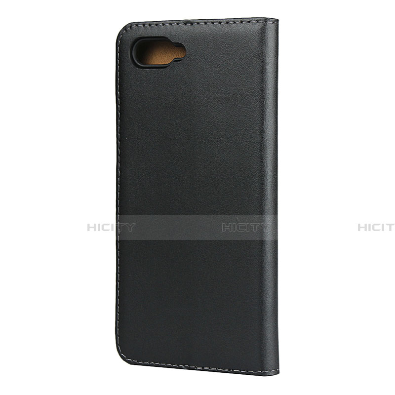 Funda de Cuero Cartera con Soporte L01 para Oppo K1 Negro