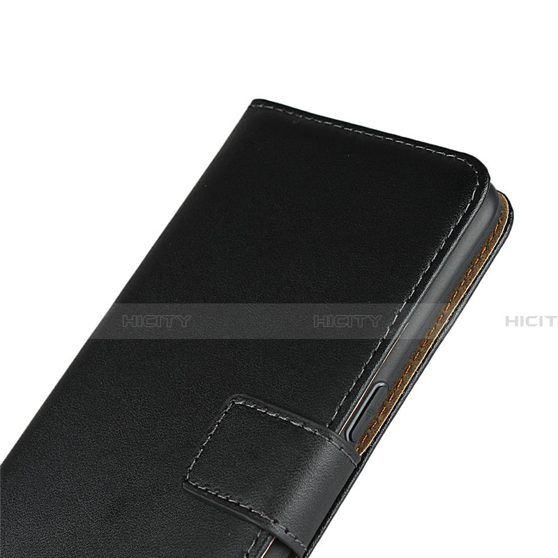 Funda de Cuero Cartera con Soporte L01 para Oppo K1 Negro