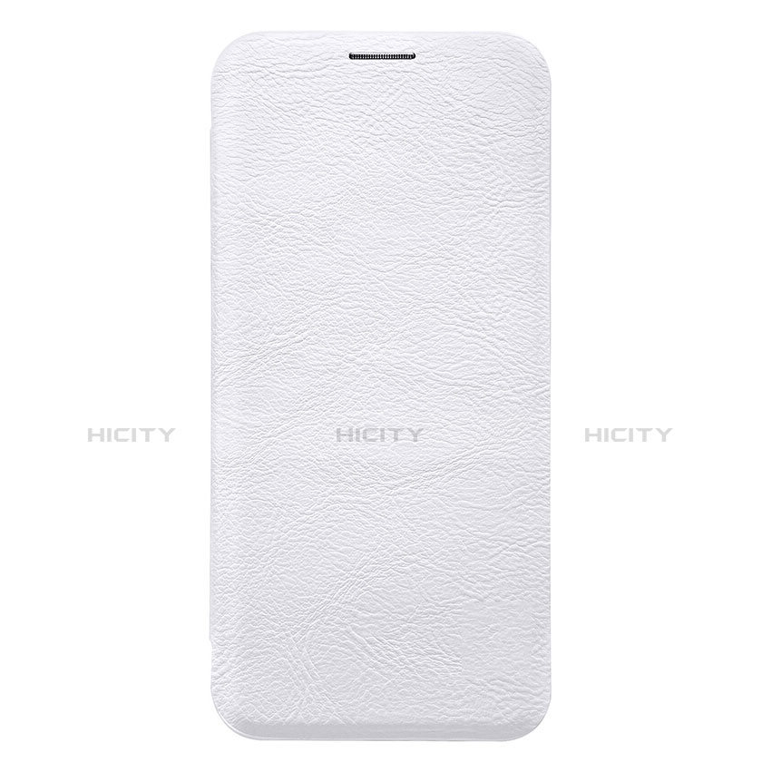 Funda de Cuero Cartera con Soporte L01 para Samsung Galaxy S9 Plus Blanco