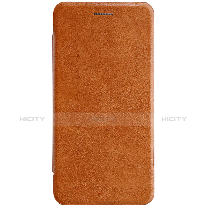 Funda de Cuero Cartera con Soporte L01 para Xiaomi Mi 6 Marron