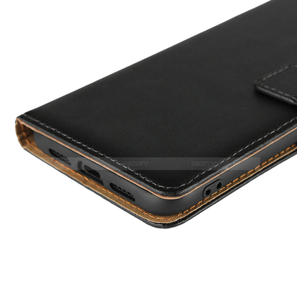 Funda de Cuero Cartera con Soporte L01 para Xiaomi Mi 8 Negro