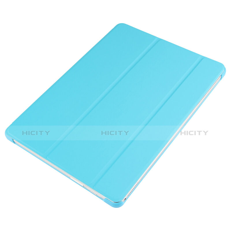 Funda de Cuero Cartera con Soporte L02 para Huawei MediaPad M2 10.0 M2-A01 M2-A01W M2-A01L Azul Cielo