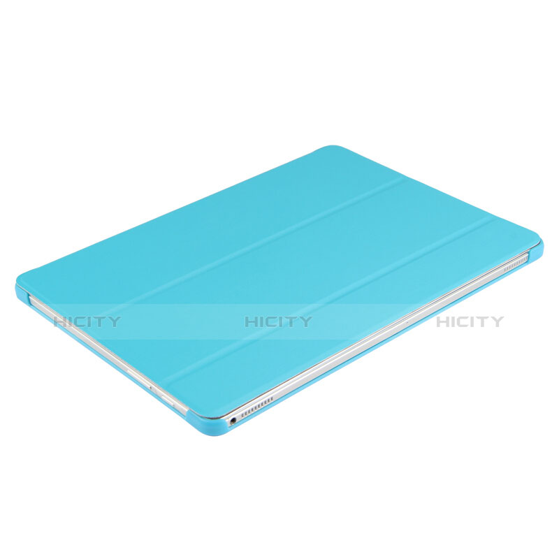 Funda de Cuero Cartera con Soporte L02 para Huawei MediaPad M2 10.0 M2-A01 M2-A01W M2-A01L Azul Cielo