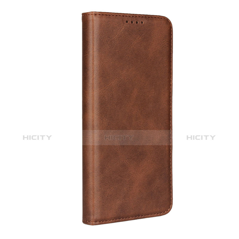 Funda de Cuero Cartera con Soporte L02 para Huawei P30 Pro Marron