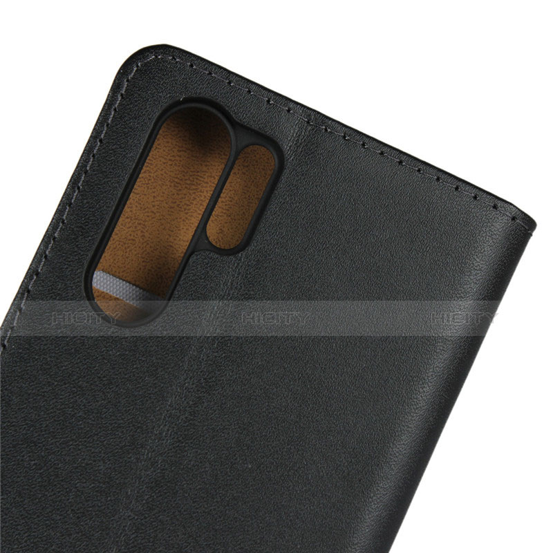 Funda de Cuero Cartera con Soporte L03 para Huawei P30 Pro New Edition Negro