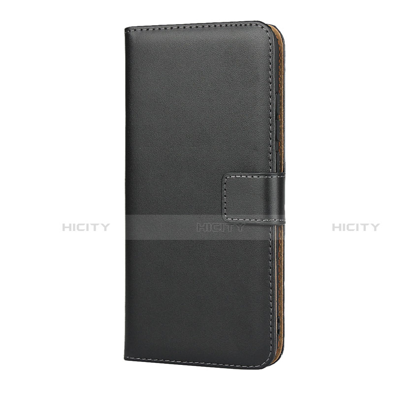 Funda de Cuero Cartera con Soporte L04 para Xiaomi Redmi Note 7 Pro Negro