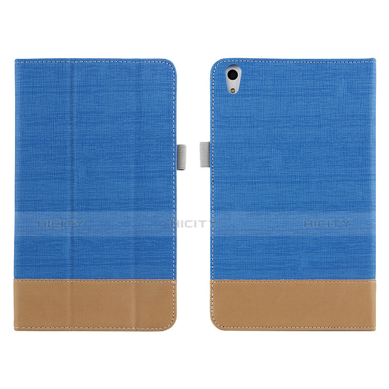 Funda de Cuero Cartera con Soporte L05 para Huawei Honor Pad 2 Azul