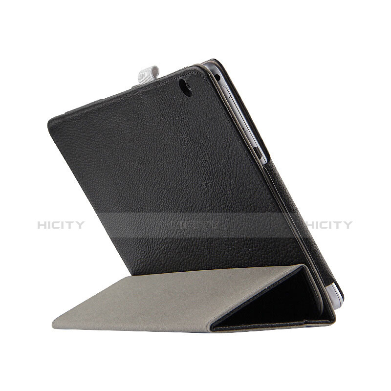 Funda de Cuero Cartera con Soporte L05 para Huawei MediaPad T3 10 AGS-L09 AGS-W09 Negro