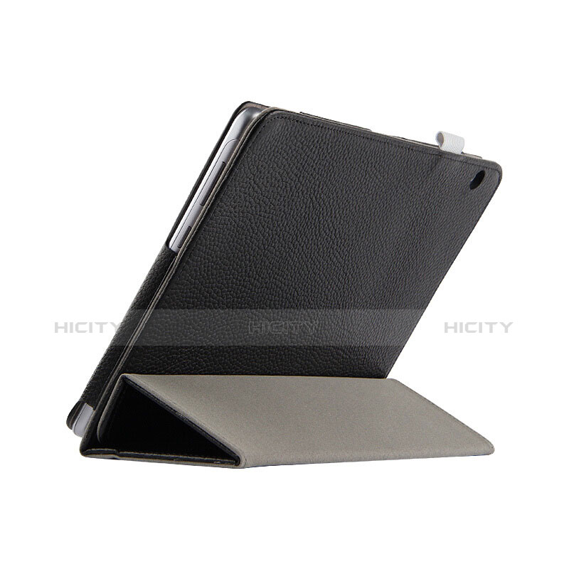 Funda de Cuero Cartera con Soporte L05 para Huawei MediaPad T3 10 AGS-L09 AGS-W09 Negro