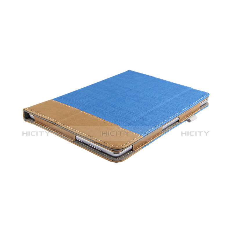 Funda de Cuero Cartera con Soporte L06 para Huawei MediaPad T3 10 AGS-L09 AGS-W09 Azul