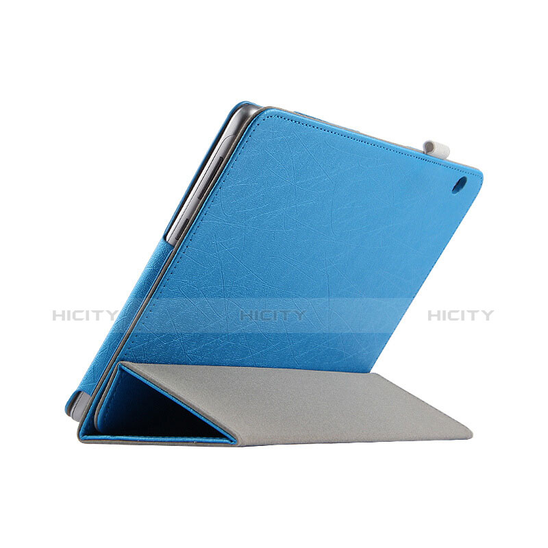 Funda de Cuero Cartera con Soporte L07 para Huawei MediaPad T3 10 AGS-L09 AGS-W09 Azul Cielo