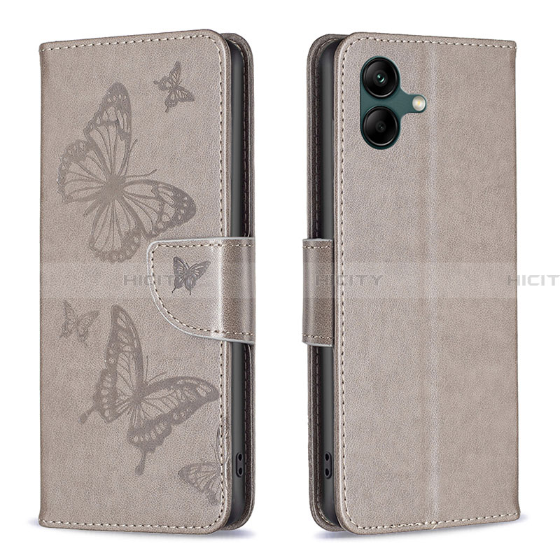 Funda de Cuero Cartera con Soporte Mariposa Carcasa B01F para Samsung Galaxy A04 4G