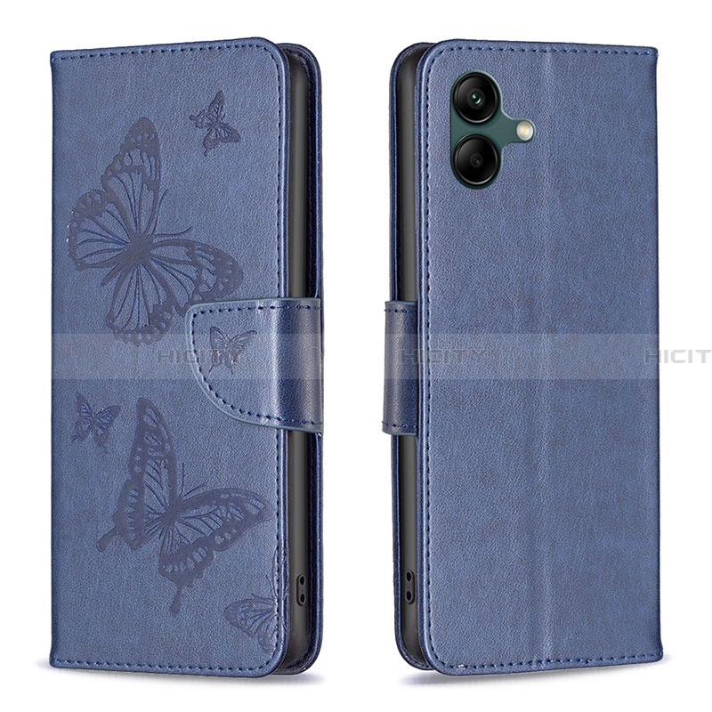 Funda de Cuero Cartera con Soporte Mariposa Carcasa B01F para Samsung Galaxy A04 4G