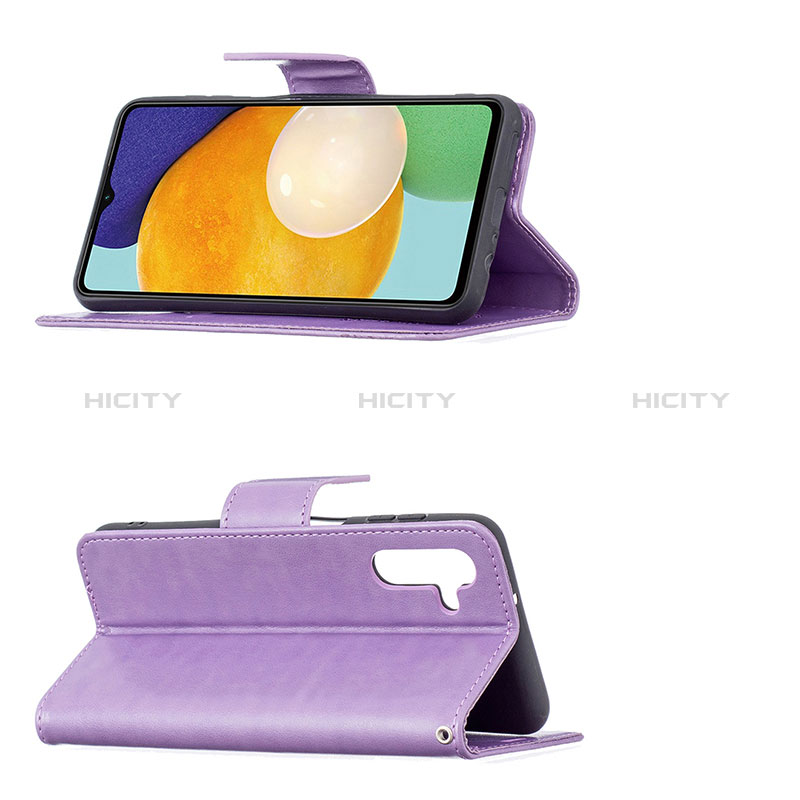 Funda de Cuero Cartera con Soporte Mariposa Carcasa B01F para Samsung Galaxy A04s