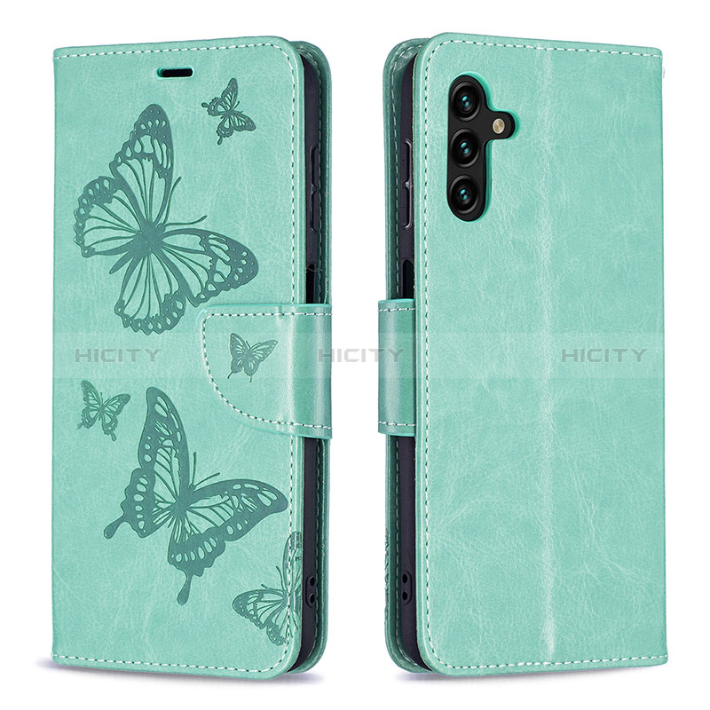 Funda de Cuero Cartera con Soporte Mariposa Carcasa B01F para Samsung Galaxy A04s