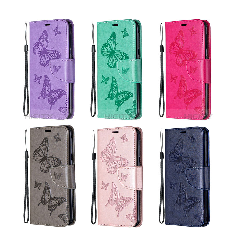 Funda de Cuero Cartera con Soporte Mariposa Carcasa B01F para Samsung Galaxy A20e