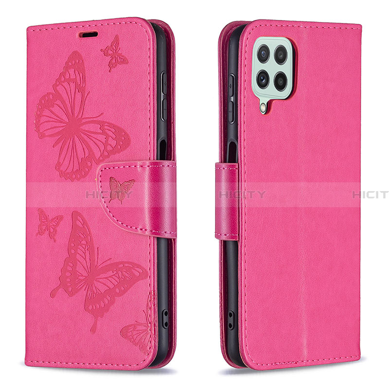 Funda de Cuero Cartera con Soporte Mariposa Carcasa B01F para Samsung Galaxy A22 4G