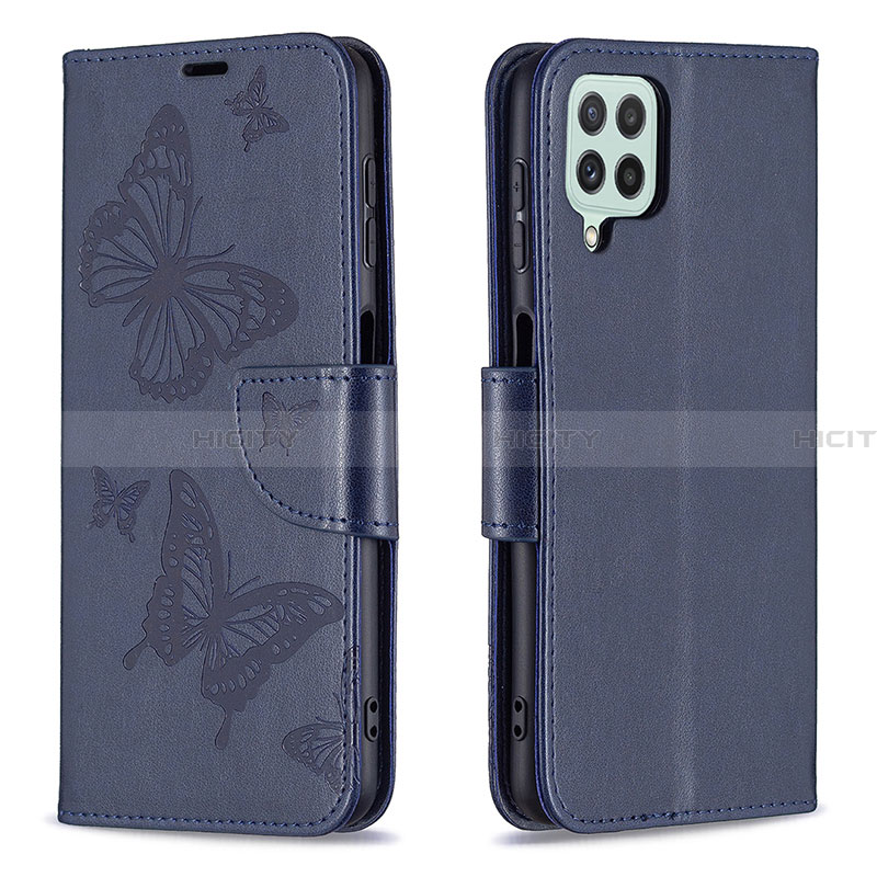 Funda de Cuero Cartera con Soporte Mariposa Carcasa B01F para Samsung Galaxy A22 4G