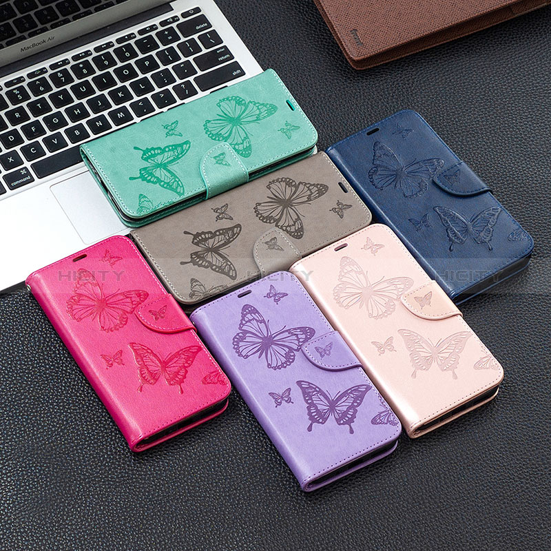 Funda de Cuero Cartera con Soporte Mariposa Carcasa B01F para Samsung Galaxy A22s 5G