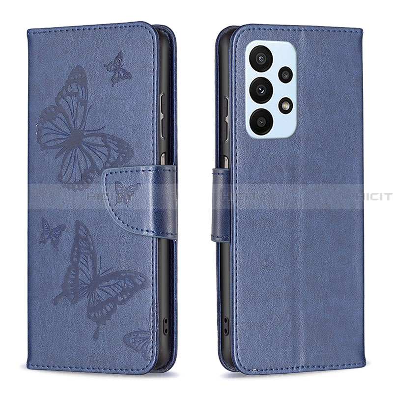 Funda de Cuero Cartera con Soporte Mariposa Carcasa B01F para Samsung Galaxy A23 4G