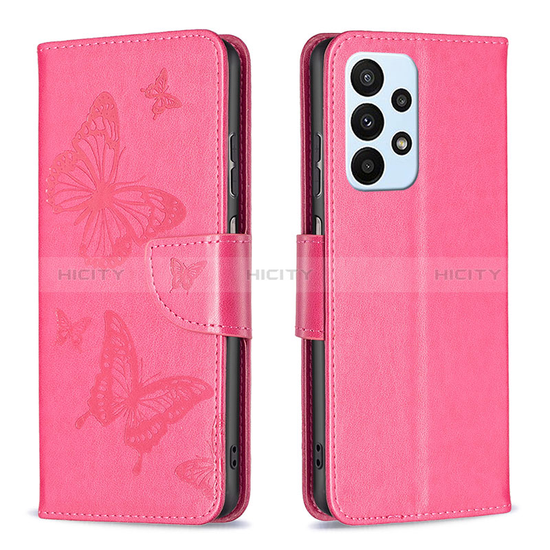 Funda de Cuero Cartera con Soporte Mariposa Carcasa B01F para Samsung Galaxy A23 5G