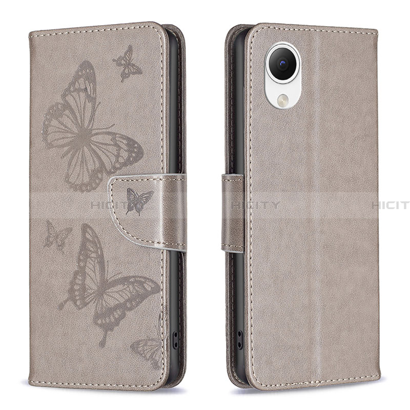 Funda de Cuero Cartera con Soporte Mariposa Carcasa B01F para Samsung Galaxy A23 5G SC-56C