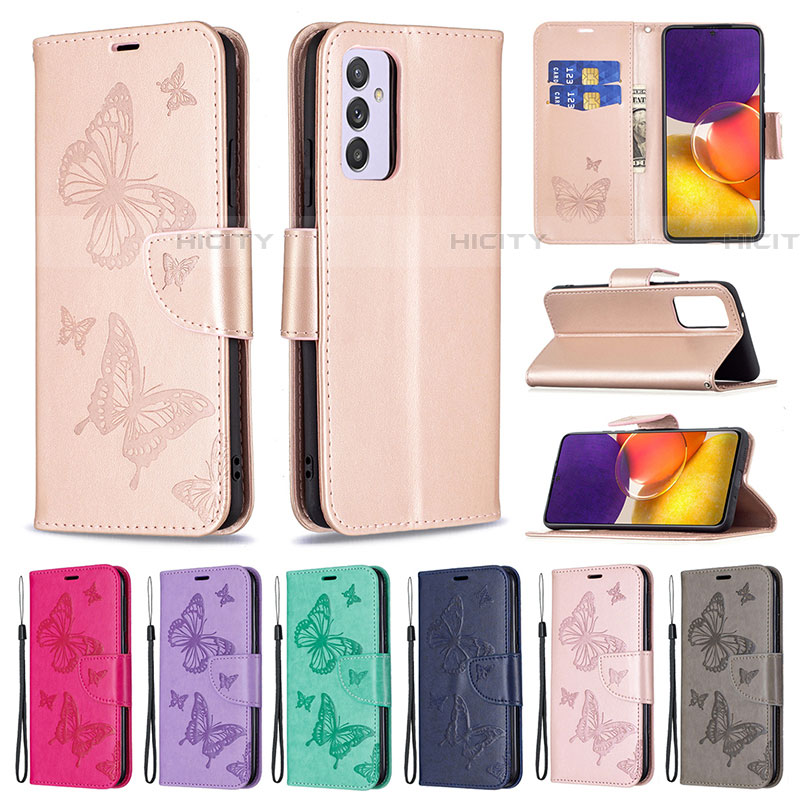 Funda de Cuero Cartera con Soporte Mariposa Carcasa B01F para Samsung Galaxy A24 4G