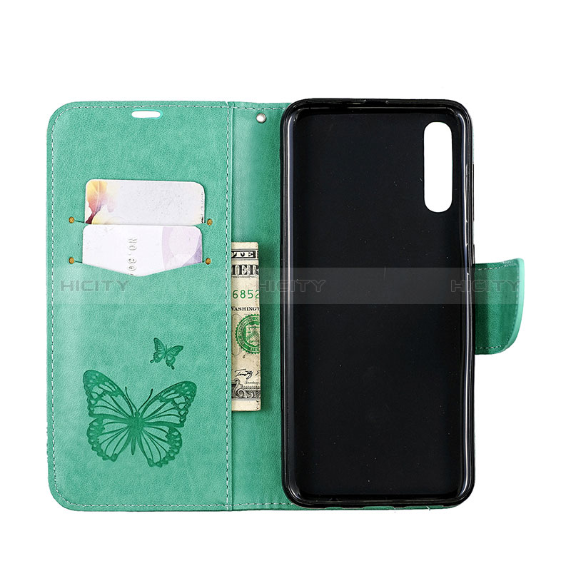 Funda de Cuero Cartera con Soporte Mariposa Carcasa B01F para Samsung Galaxy A30S