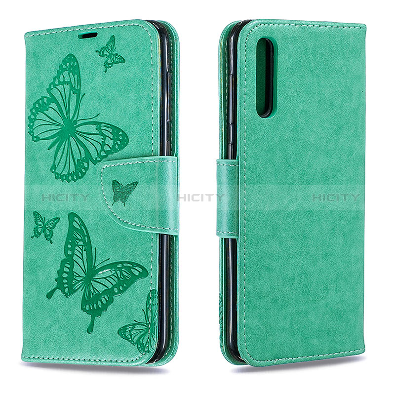 Funda de Cuero Cartera con Soporte Mariposa Carcasa B01F para Samsung Galaxy A50