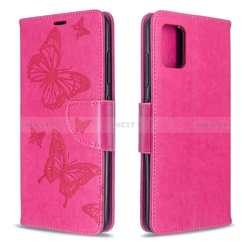 Funda de Cuero Cartera con Soporte Mariposa Carcasa B01F para Samsung Galaxy A51 4G