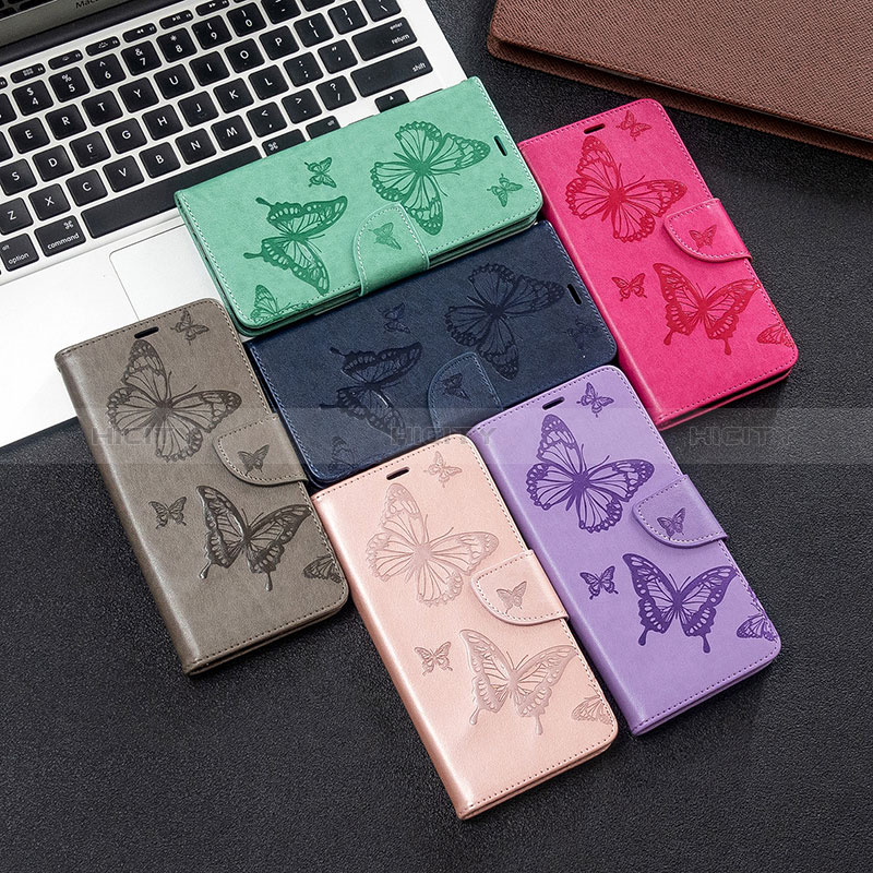 Funda de Cuero Cartera con Soporte Mariposa Carcasa B01F para Samsung Galaxy A51 4G