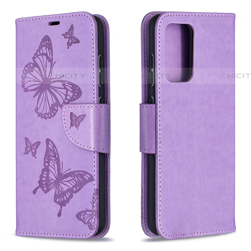 Funda de Cuero Cartera con Soporte Mariposa Carcasa B01F para Samsung Galaxy A52 4G