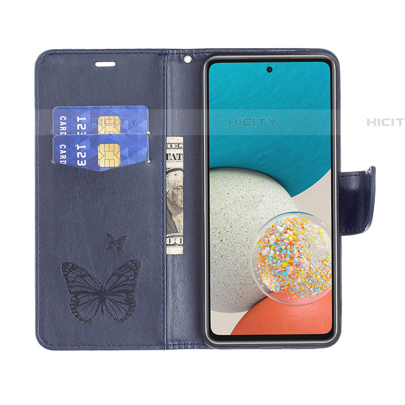 Funda de Cuero Cartera con Soporte Mariposa Carcasa B01F para Samsung Galaxy A53 5G