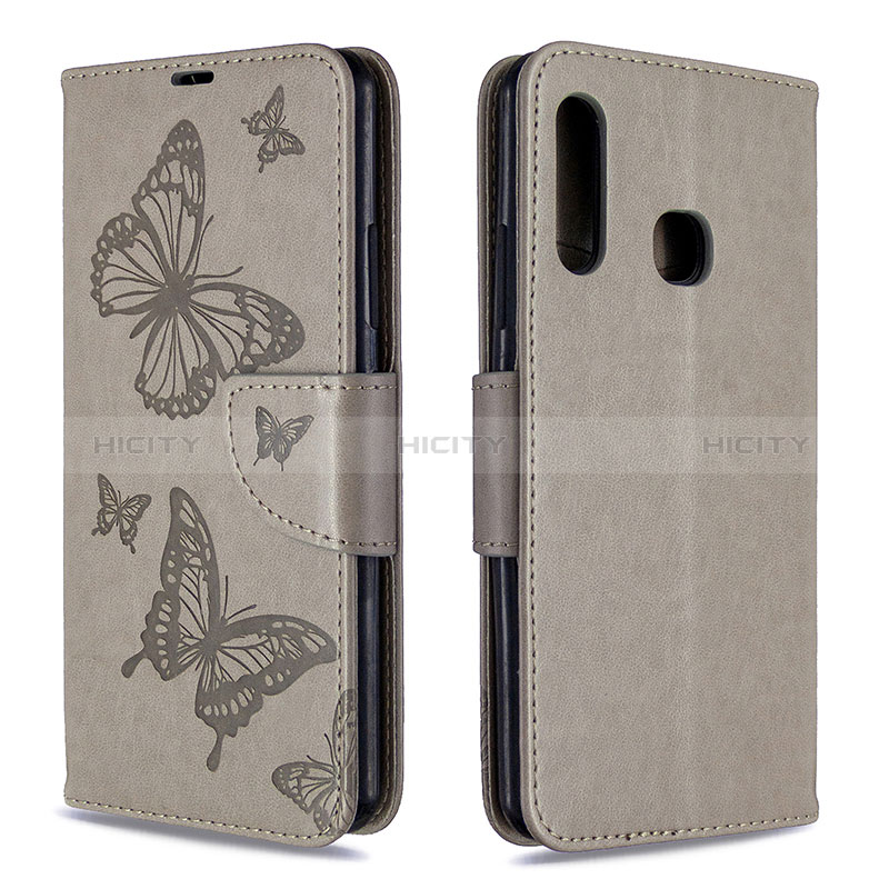 Funda de Cuero Cartera con Soporte Mariposa Carcasa B01F para Samsung Galaxy A70E